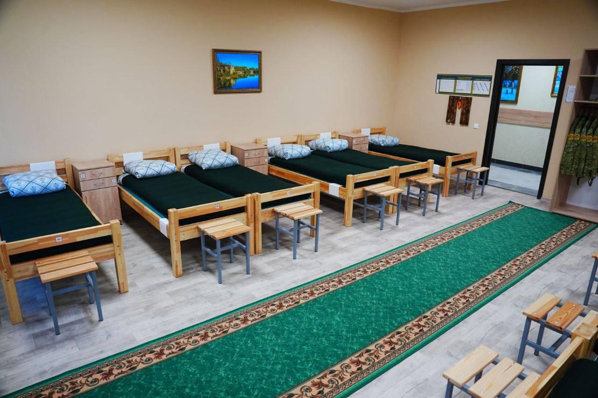 Казарма на новой погранзаставе Асаревичи Казарма на новой погранзаставе Асаревичи - Sputnik Беларусь, 1920, 10.09.2025