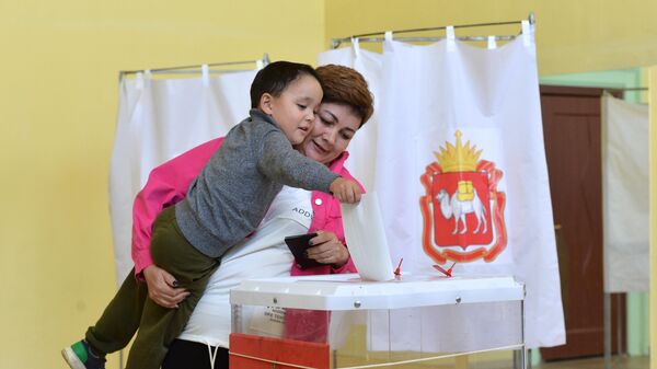 Единый день голосования в России - Sputnik Беларусь