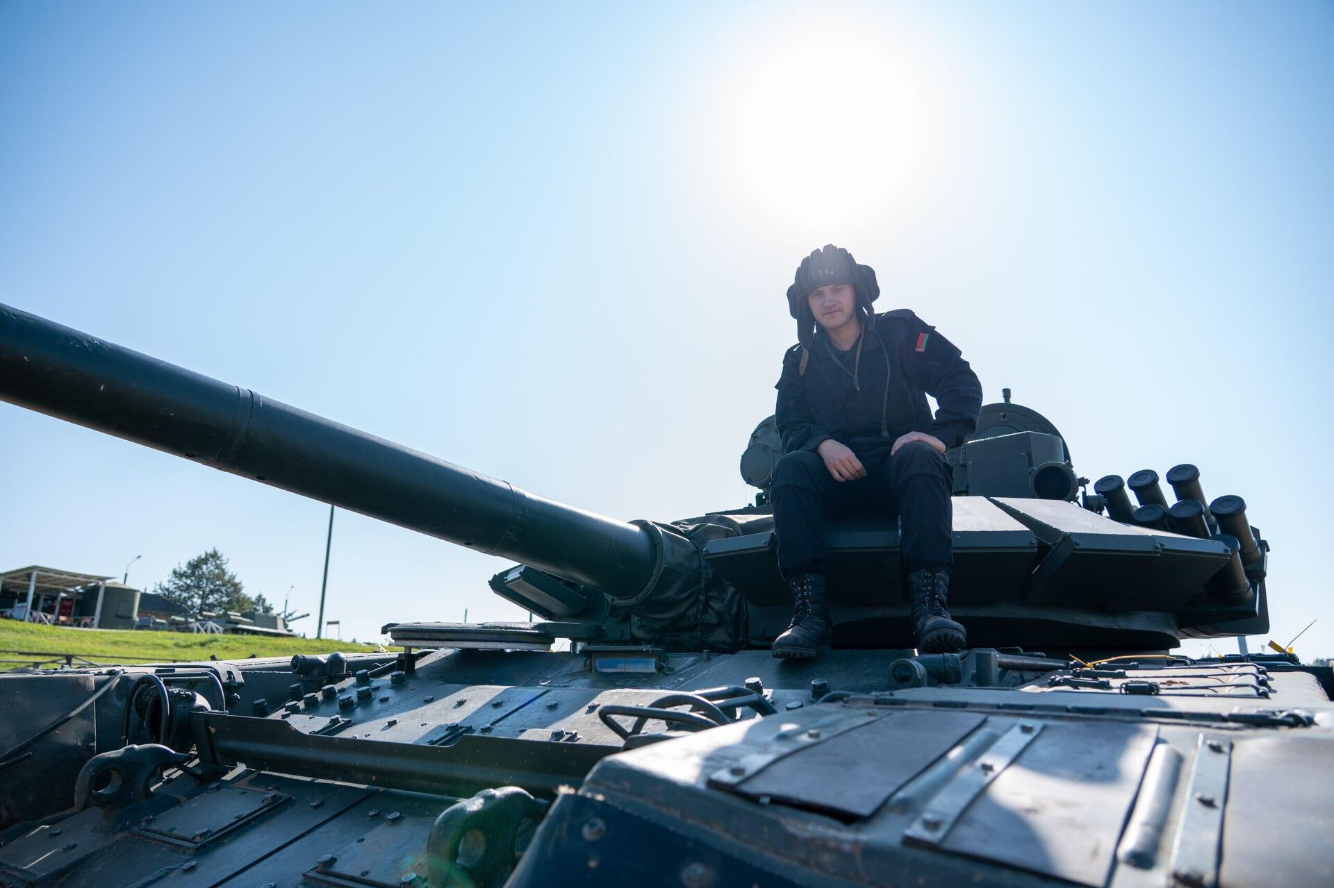 Наводчик танка Павел Пыкало - Sputnik Беларусь, 1920, 11.09.2025