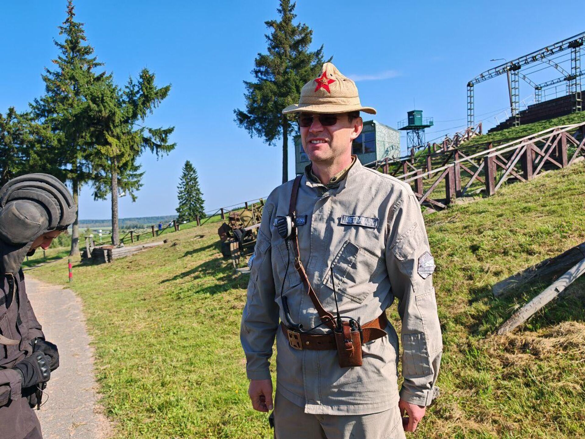 Исполнительный директор историко-культурного комплекса Линия Сталина Александр Метла. - Sputnik Беларусь, 1920, 11.09.2025