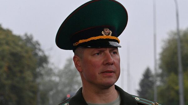 Официальный представитель Госпогранкомитета Антон Бычковский - Sputnik Беларусь