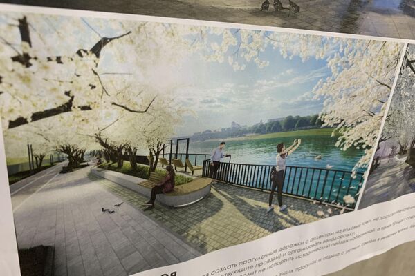 Реконструкция набережной в Гродно - Sputnik Беларусь