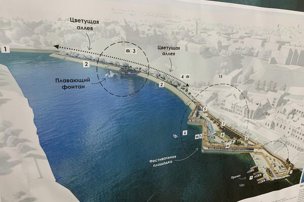 Реконструкция набережной в Гродно - Sputnik Беларусь