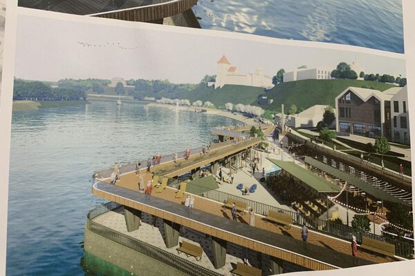 Реконструкция набережной в Гродно - Sputnik Беларусь