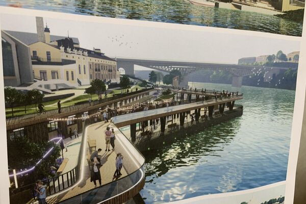 Реконструкция набережной в Гродно - Sputnik Беларусь