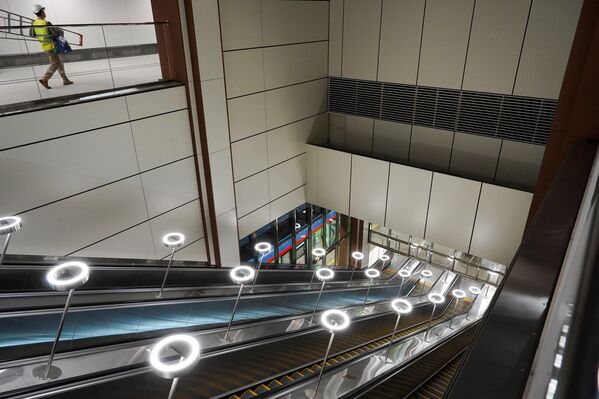 Станции Академическая Троицкой линии Московского метрополитена - Sputnik Беларусь