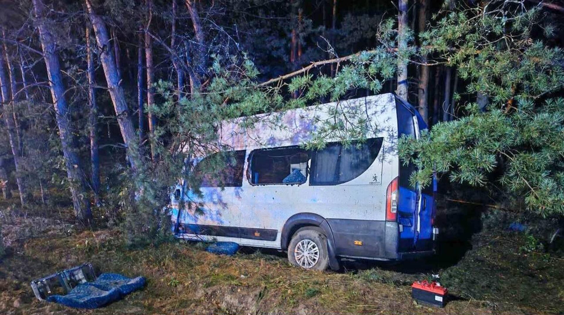 ДТП в Минском районе 15 сентября 2025 года - Sputnik Беларусь, 1920, 16.09.2025