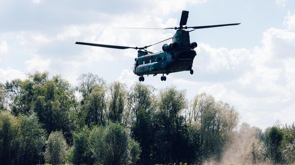 Вертолет ВС Латвии - Sputnik Беларусь