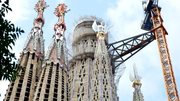 Строительство собора Саграда Фамилиа - Sputnik Беларусь