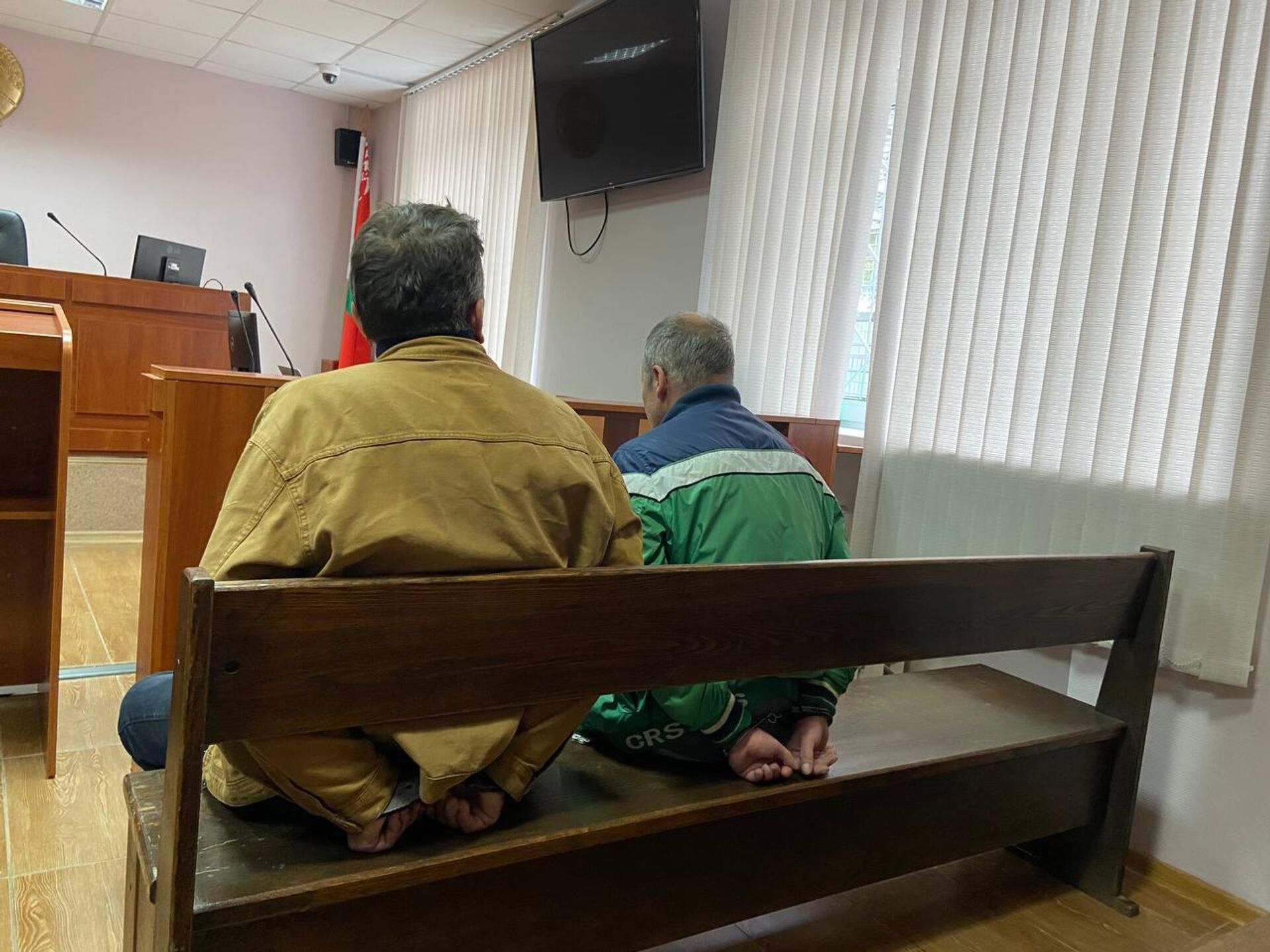 Обвиняемые в зале суда - Sputnik Беларусь, 1920, 19.09.2025