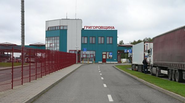 Пункт пропуска Григоровщина на белорусско-латвийской границе - Sputnik Беларусь