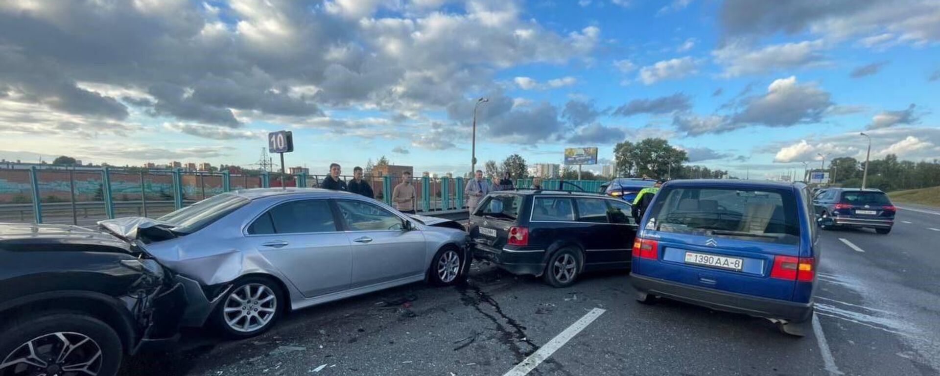 Авария на МКАД - Sputnik Беларусь, 1920, 19.09.2025