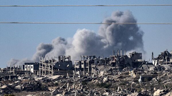 Результаты израильских атак по сектору Газа - Sputnik Беларусь
