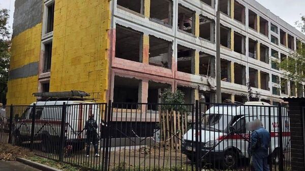 В школе на юге Москвы произошло обрушение конструкций - Sputnik Беларусь
