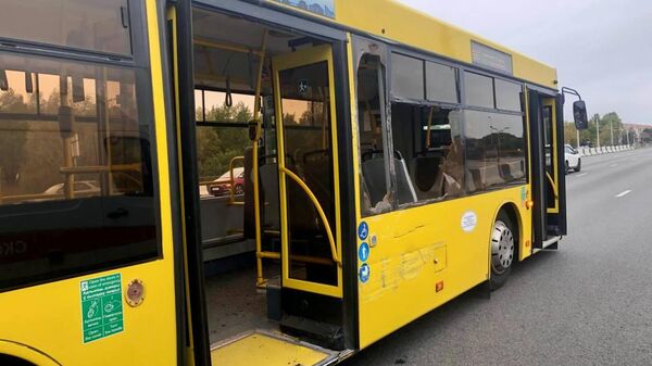 В Минске МАЗ врезался в автобус с пассажирами, есть пострадавший - Sputnik Беларусь