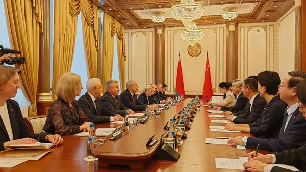 Встреча с представителями Китая в Палате представителей Нацсобрания Беларуси - Sputnik Беларусь