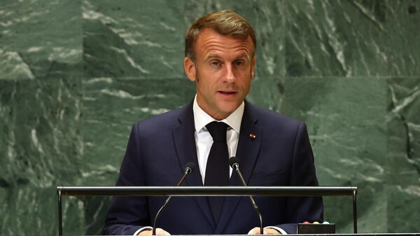 Эммануэль Макрон - Sputnik Беларусь