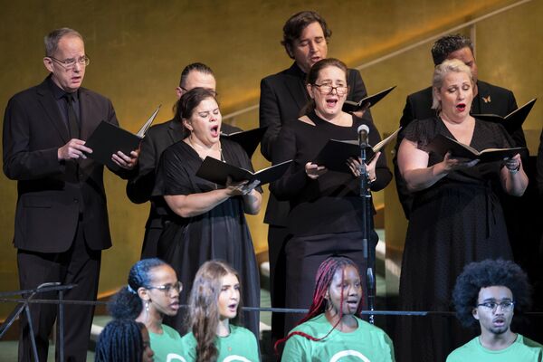 Участники хора Метрополитен-опера. - Sputnik Беларусь