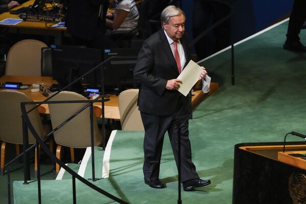 Генеральный секретарь ООН Антониу Гутерриш. - Sputnik Беларусь