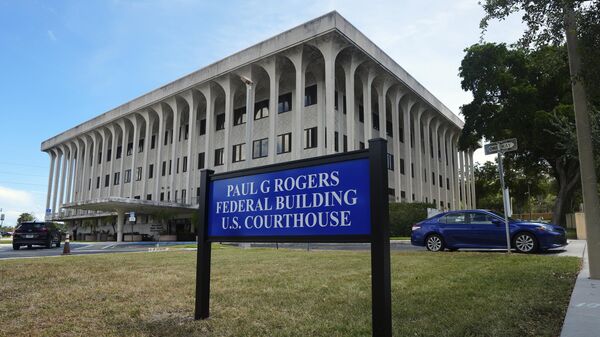 Здание суда, где рассматривалось дело Райана Раута - Sputnik Беларусь