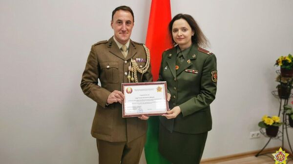 Военный атташе посольства Великобритании Уильям Джордж - Sputnik Беларусь