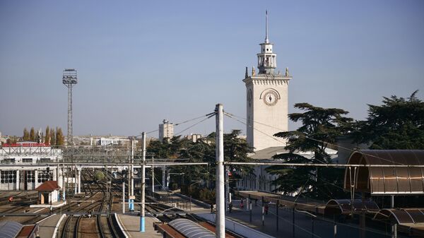 Железнодорожный вокзал в Симферополе - Sputnik Беларусь
