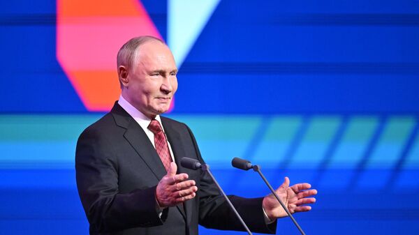 Пуцін выступае на міжнародным форуме Сусветны атамны тыдзень – трансляцыя - Sputnik Беларусь