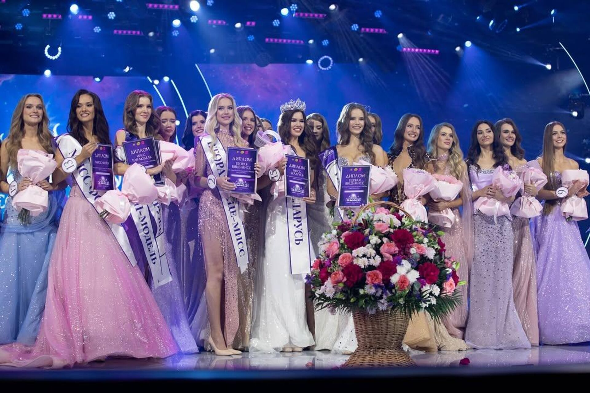 Финалистки конкурса Мисс Беларусь-2025 - Sputnik Беларусь, 1920, 26.09.2025
