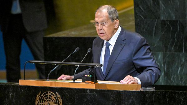 Глава МИД РФ Сергей Лавров в ГА ООН - Sputnik Беларусь