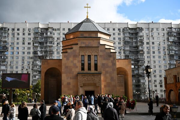 Армянская церковь Святого креста в Москве. - Sputnik Беларусь