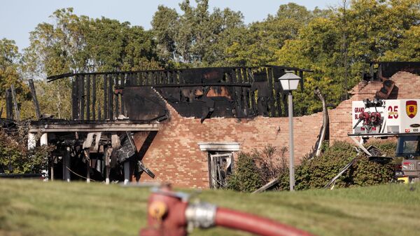 Стрельба и пожар в мичиганской церкви - Sputnik Беларусь