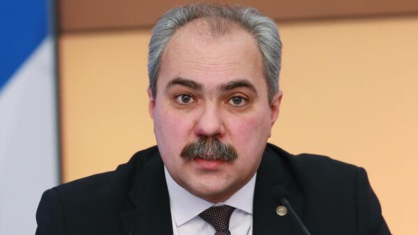 Дырэктар Дэпартамента эканамічнага супрацоўніцтва Выканаўчага камітэта СНД Міхаіл Мыскін - Sputnik Беларусь