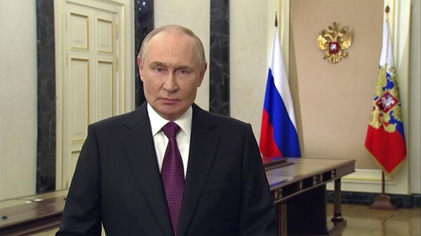 Пуцін павіншаваў расіян з Днём уз’яднання РФ з новымі рэгіёнамі – відэа - Sputnik Беларусь