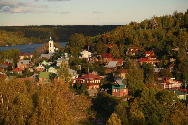 Вид на Плёс