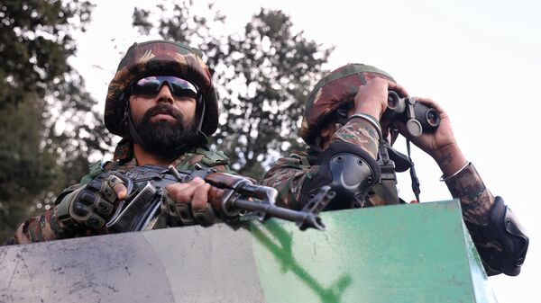 Солдаты индийской армии, архивное фото - Sputnik Беларусь