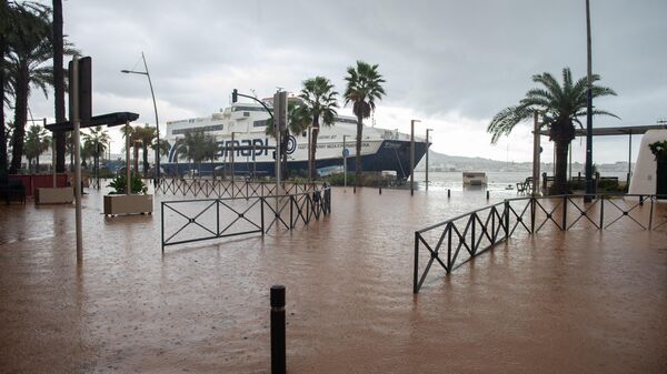 Затопленные улицы Ибицы - Sputnik Беларусь