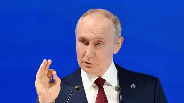 Прэзідэнт РФ Уладзімір Пуцін - Sputnik Беларусь
