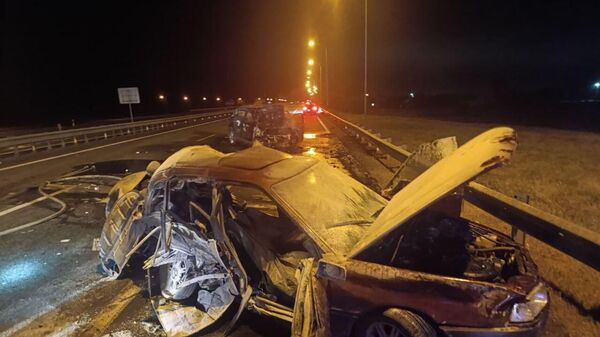 На месте ДТП - Sputnik Беларусь