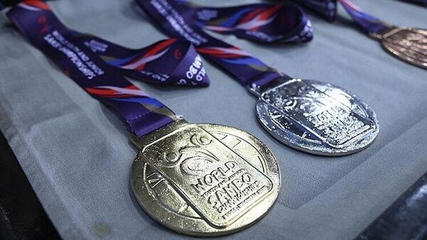 Награды чемпионата мира по самбо - Sputnik Беларусь