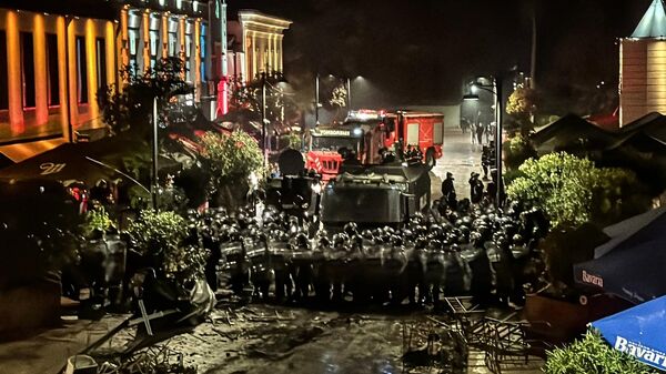 Митинг оппозиции в Тбилиси - Sputnik Беларусь