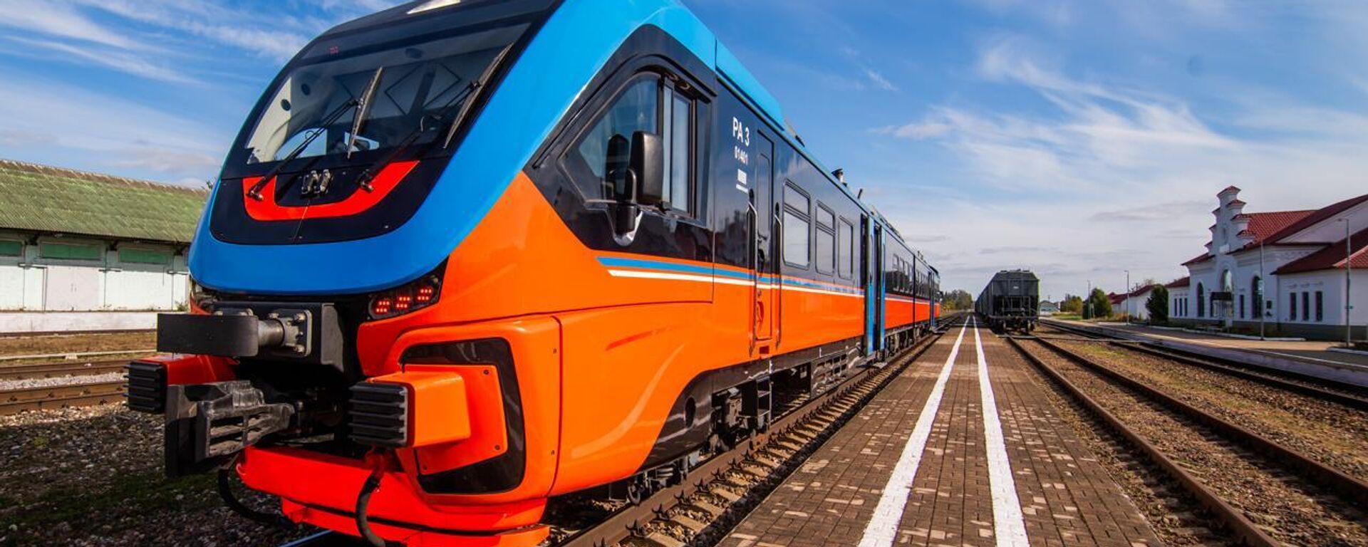 Двухвагонны састаў РА-3 - Sputnik Беларусь, 1920, 27.02.2026