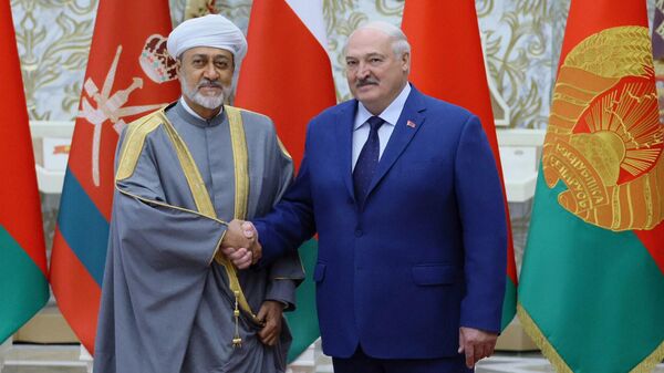 Александр Лукашенко и Хайсам бен Тарек Аль Саид - Sputnik Беларусь