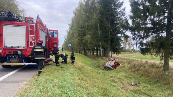 На месте ДТП - Sputnik Беларусь