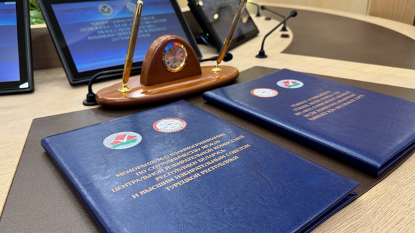 ЦИК Беларуси и ВИС Турции подписали документ о сотрудничестве - Sputnik Беларусь