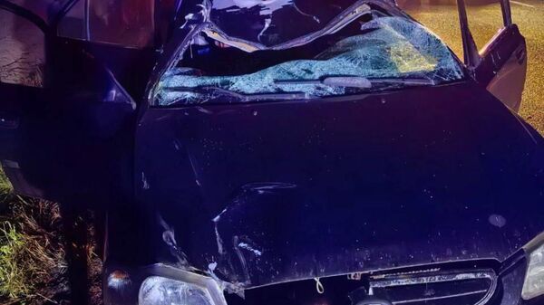 На месте ДТП - Sputnik Беларусь