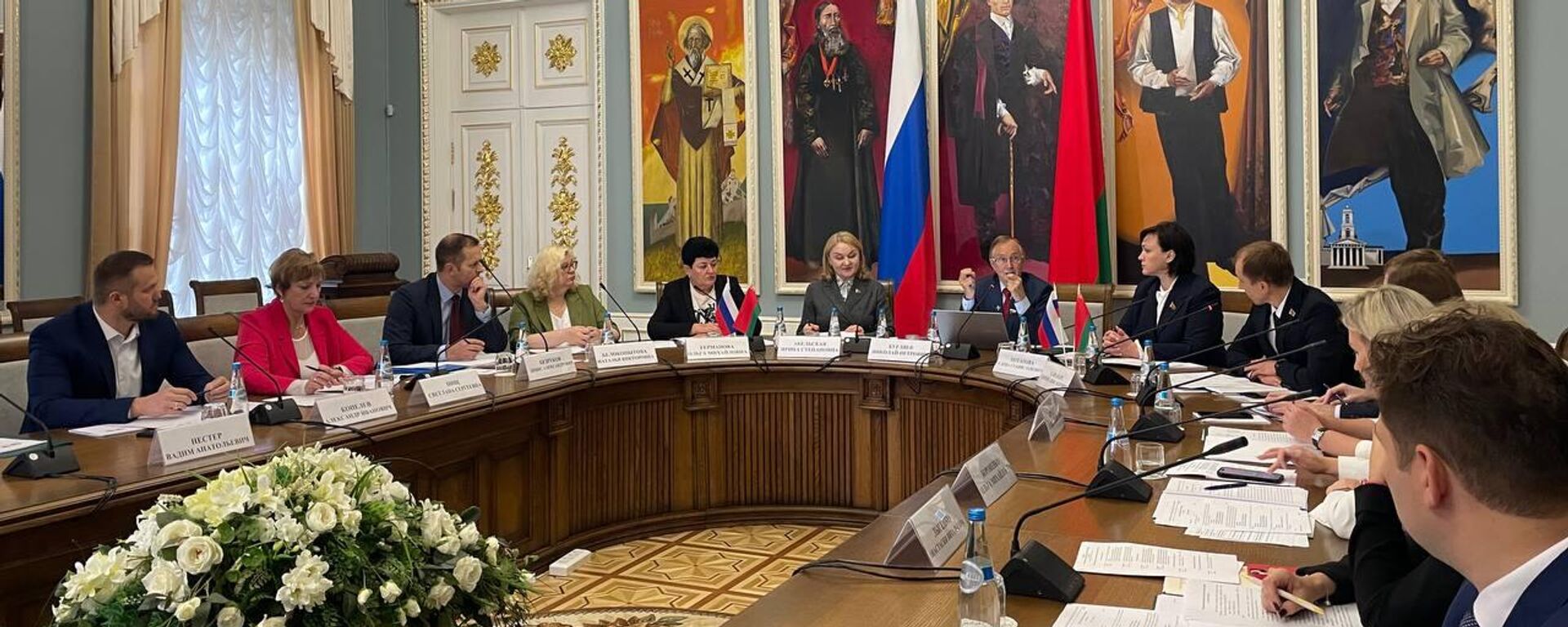 Пасяджэнне Камісіі Парламенцкага Сходу СД па культуры ў Гомелі - Sputnik Беларусь, 1920, 08.10.2025