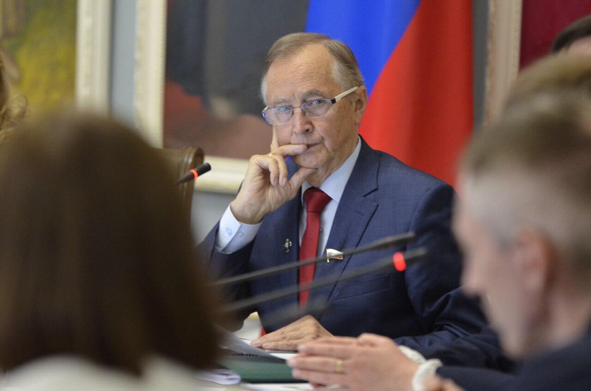 Председатель Комиссии Парламентского Собрания Союза Беларуси и России по культуре Николай Бурляев - Sputnik Беларусь, 1920, 08.10.2025