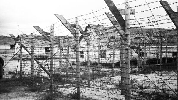 Фінскі канцэнтрацыйны лагер у горадзе Мядзвежагорск у Карэліі - Sputnik Беларусь