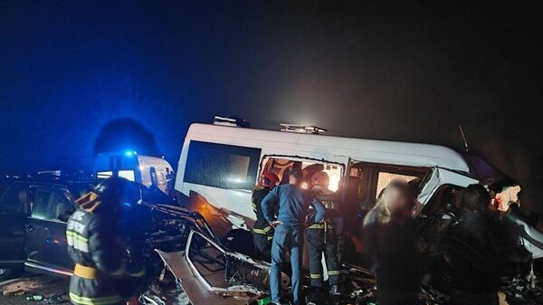 ДТП с маршрутным такси в Светлогорском районе - Sputnik Беларусь