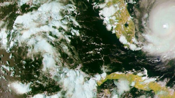 Кадры урагана из космоса - Sputnik Беларусь